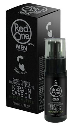 Кератинова олія RedOne для догляду за бородою та вусами 21505 фото