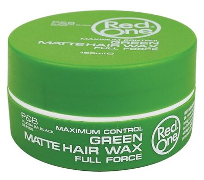Матовий віск RedOne Green Matt Hair Wax ультрасильної фіксації 21654 фото