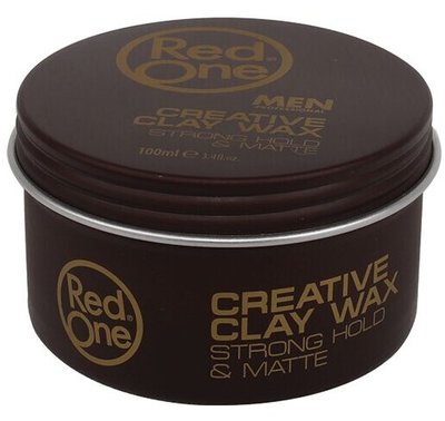 Глиняний віск RedOne Professional Men Creative Clay Wax Strong Hold Matte 21652 фото