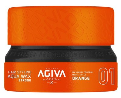 1 Віск для волосся Aqua Strong Agiva - Orange, 155 мл 21400 фото