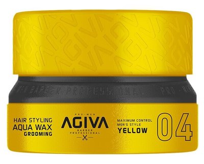 4 Віск для укладки волосся Aqua Grooming Agiva - Yellow, 155 мл 21406 фото