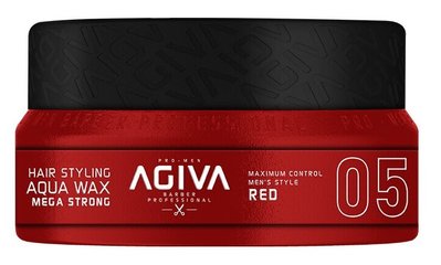 5 Віск для укладання волосся Aqua Mega Strong Agiva - Red, 90 мл 21409 фото