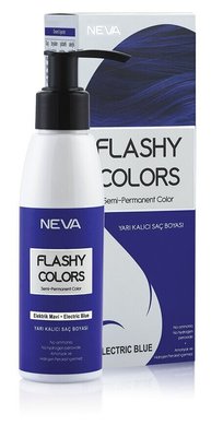 Тонуюча маска для волосся Flashy Colours Electric Blue 21954 фото