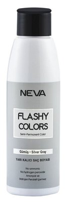 Тонуюча маска для волосся Flashy Colours Silver Grey 21956 фото