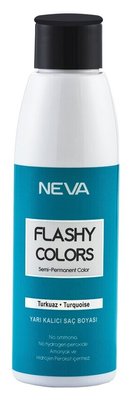 Тонуюча маска для волосся Flashy Colours Turquoise 21958 фото