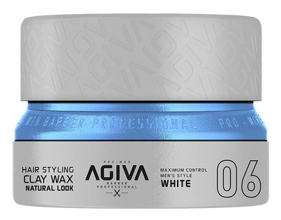 6 Глина для укладання волосся Agiva - White, 155 мл 21418 фото