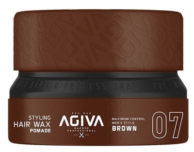 7 Воскова помада для укладання волосся Agiva - Brown, 155 мл 21419 фото