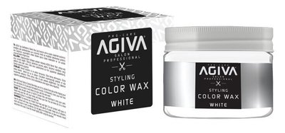 Тонуючий віск для укладання волосся White Agiva, 120 мл 21428 фото
