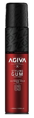 3 Спрей для укладання волосся Gum Agiva - Red, 400 мл 21431 фото