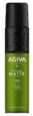 4 Спрей для укладання волосся Matte Agiva - Green, 400 мл 21432 фото